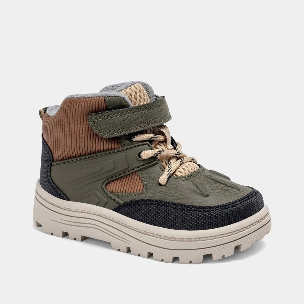 Carter's Green and Tan Kids' Boots